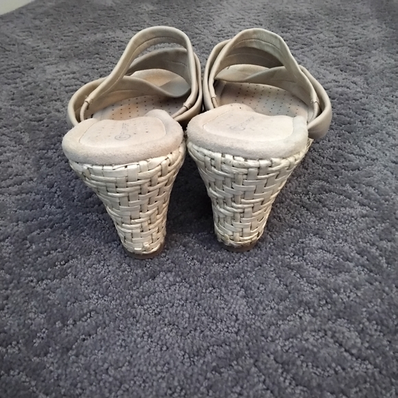 Rockport Adiprene by Adidas Tan Wedge Slides - 10 M - Picture 9 of 11